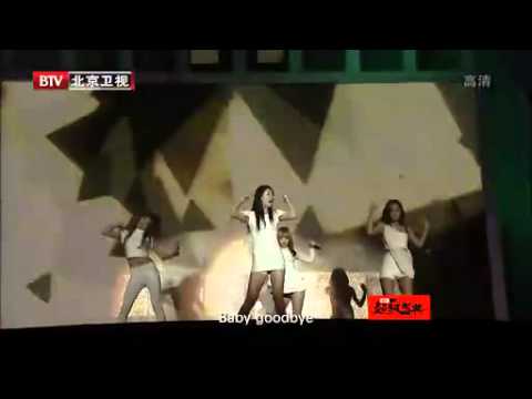 [TV Ver.] miss A @ BTV- MTV Ceremony- Goodbye Baby Chi. Ver.& Special Stage with JPM