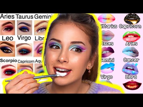 My ZODIAC SIGN Picks My MAKEUP Challenge - PART 2