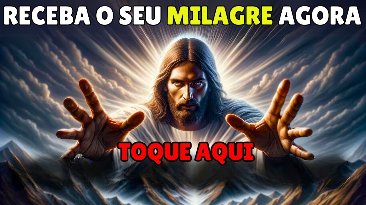 FILHO, VOCÊ NÃO TERÁ OUTRA CHANCE! É AGORA OU NUNCA! RECEBA O SEU MILAGRE!