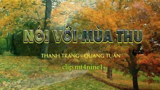Hợp âm Nói Với Mùa Thu Thanh Trang
