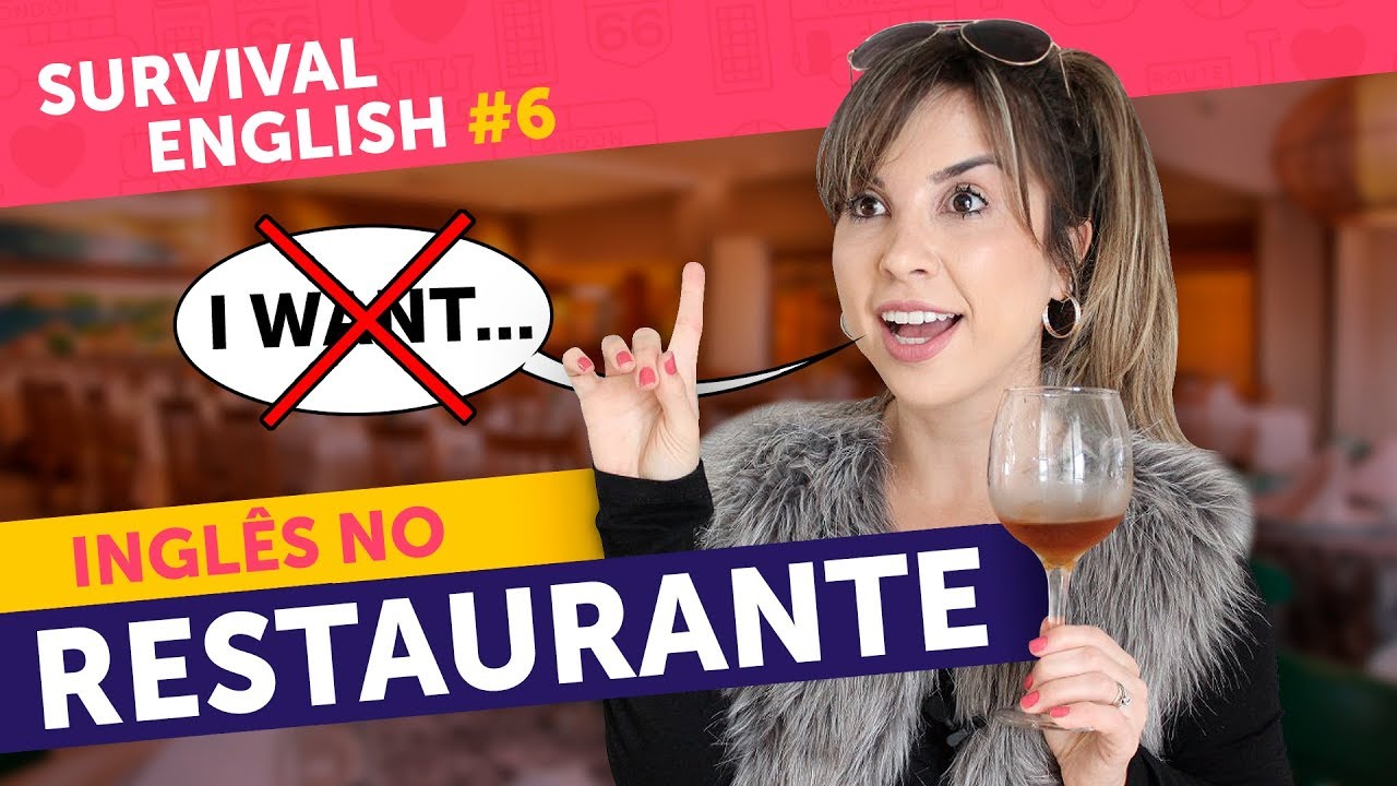 INGLÊS NO RESTAURANTE | Survival English #6