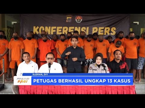 POLDA DIY KONPERS HASIL OPS CURAS PROGO 2024