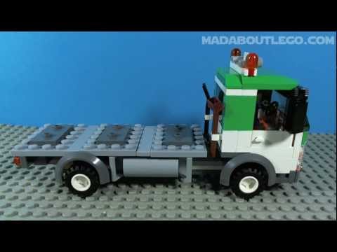 Vidéo LEGO City 4206 : Le camion de recyclage