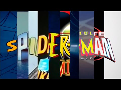 All intros to every Spider-man cartoons, films and TV series (1967-2019) (RUS/ENG)