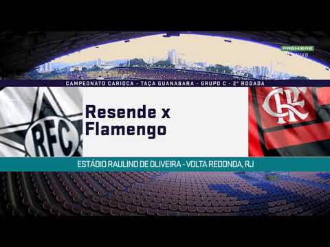 RESENDE 1X1 FLAMENGO - MELHORES MOMENTOS - COMPLETO