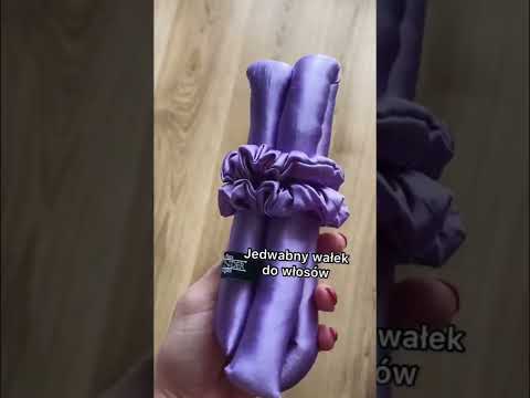 Nie niszczy włosów i kręci włosy bez użycia ciepła 💫 Wałek do włosów o średniej i krótkiej długości