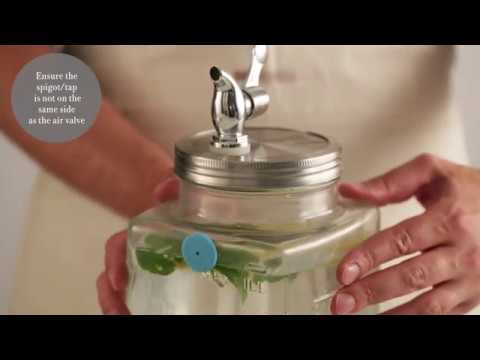 Video for Glass Fridge Beverage Dispenser