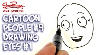 How to draw cartoon eyes part one