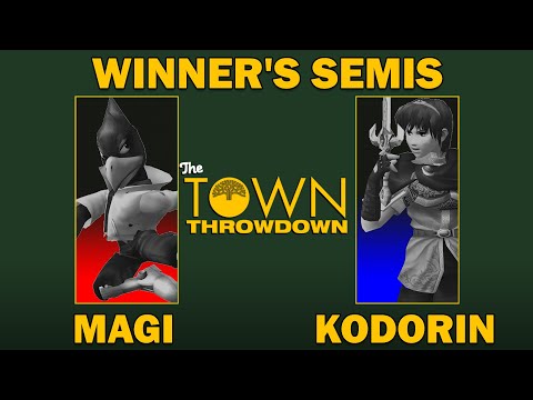 Magi (Falco) vs KoDoRiN (Marth) | Winner's Semis | The Town Throwdown