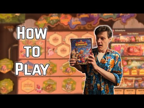 Learn to build gingerbread villages in Cookie Run: Kingdom The Board Game (How to Play Board Games)