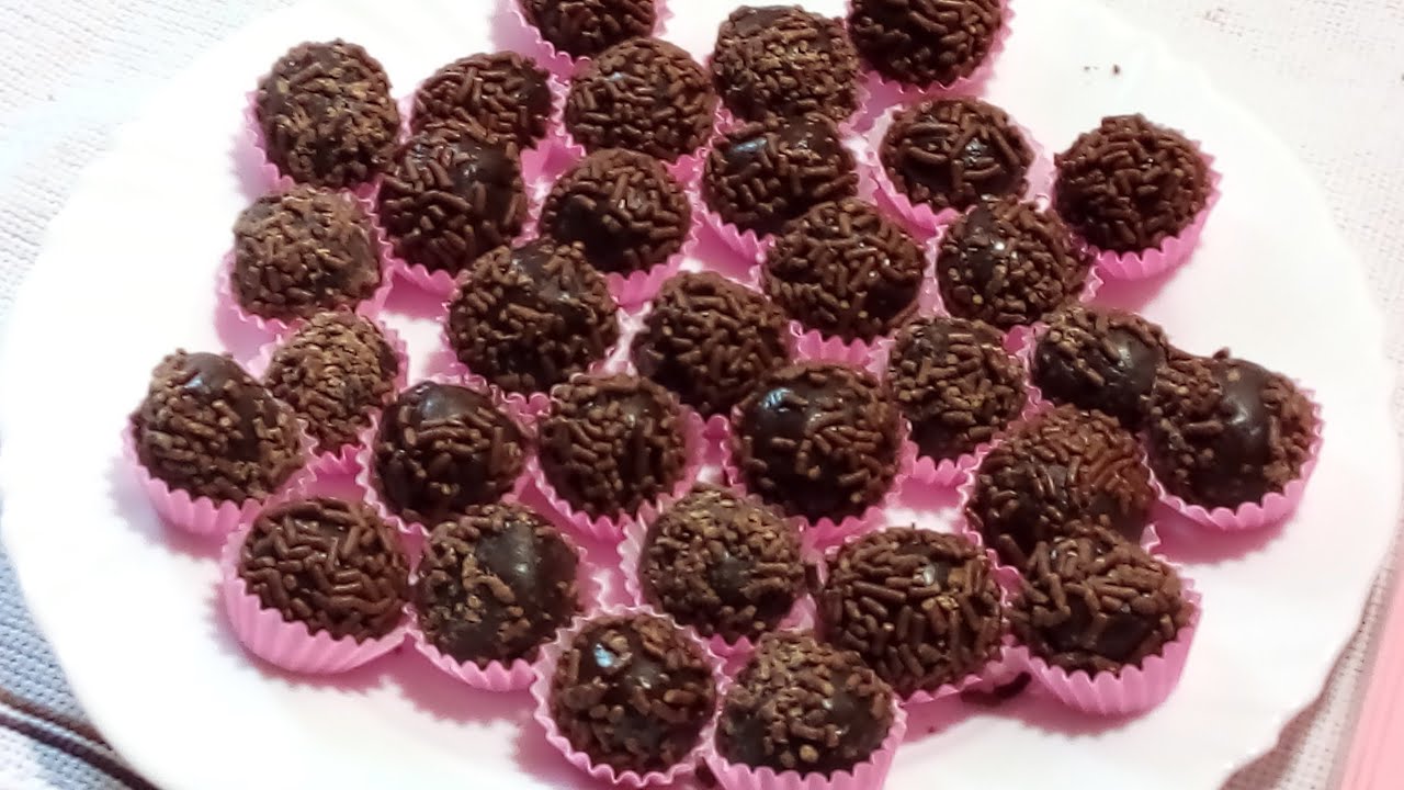 Brigadeiro para Festa sem Creme de Leite