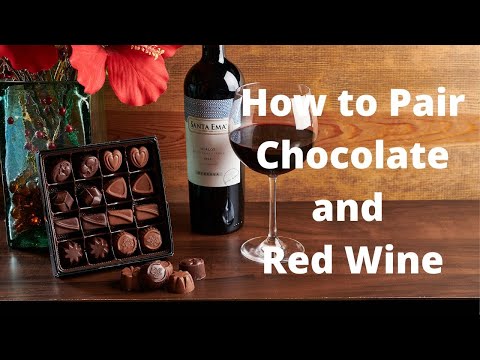 How to Pair Chocolate and Red Wine | Red Wine and Chocolate Pairing