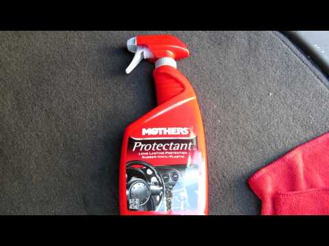 Review of Mothers Protectant car care product for Rubber, Vinyl and Plastic