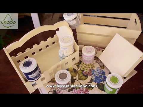 Novedad: técnicas fáciles para pintar sobre madera