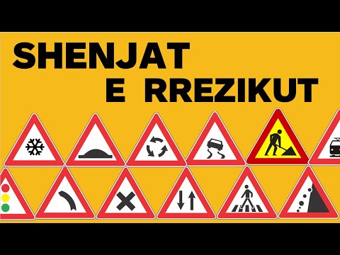 Shenjat e Rrezikut 🚧 - Autoshkolla 2025