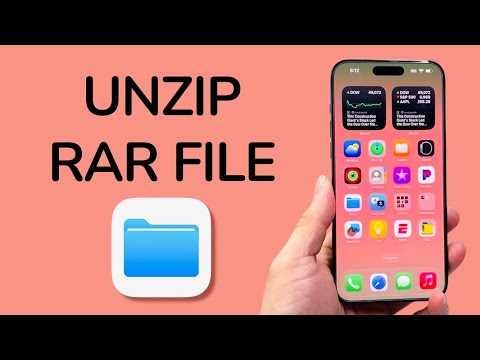 How To UnZIP RAR Files On iPhone
