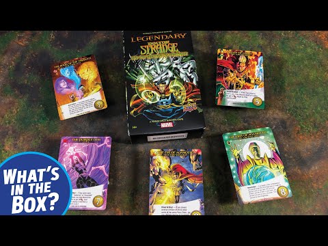 MARVEL LEGENDARY Expansion DOCTOR STRANGE AND THE SHADOWS OF NIGHMARE Unboxing