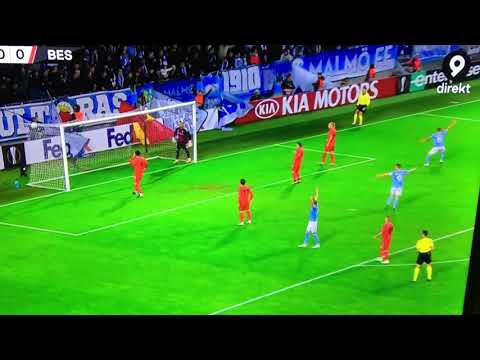 Malmö FF vs Besiktas 2-0 Uefa Europa League 4 October 2018