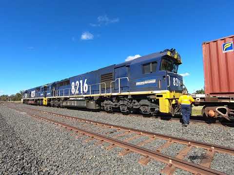 8216 & 8237 to train at Trangie NSW.  Wed 21st Apr 2021