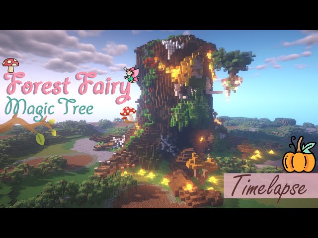 Forest Fairy 🍄 Magic Tree Minecraft Map