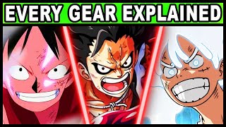 All 5 Gears and Their Powers Explained! Luffy's Gear Fifth and Every Ability in One Peace BREAKDOWN