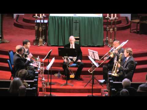 Monteverdi Brass perform: Johannes Ockeghem Alma Redemptoris Mater, arr. Roper