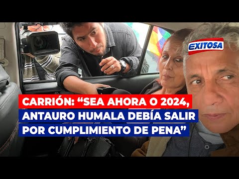 🔴🔵Andy Carrión: "Sea ahora o en el 2024, Antauro Humala debía salir por cumplimiento de pena"