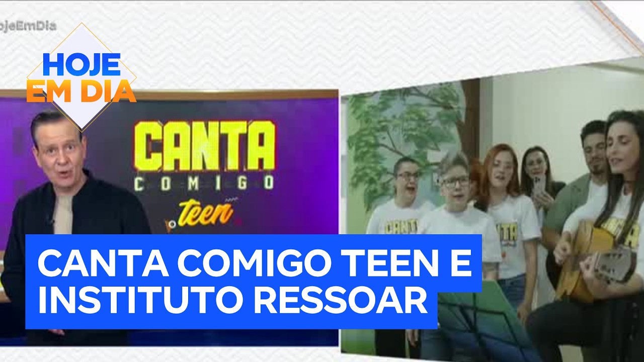 Canta Comigo Teen transforma música em solidariedade em ação com o Instituto Ressoar