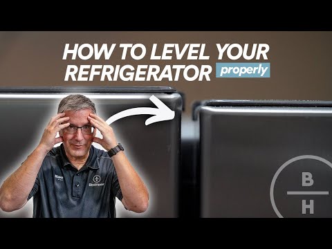 How to Level Your Refrigerator Properly