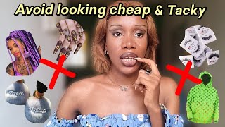 THESE 8 EVERYDAY ITEMS WILL MAKE YOU LOOK CHEAP & TACKY | HOW TO LOOK EXPENSIVE 2024