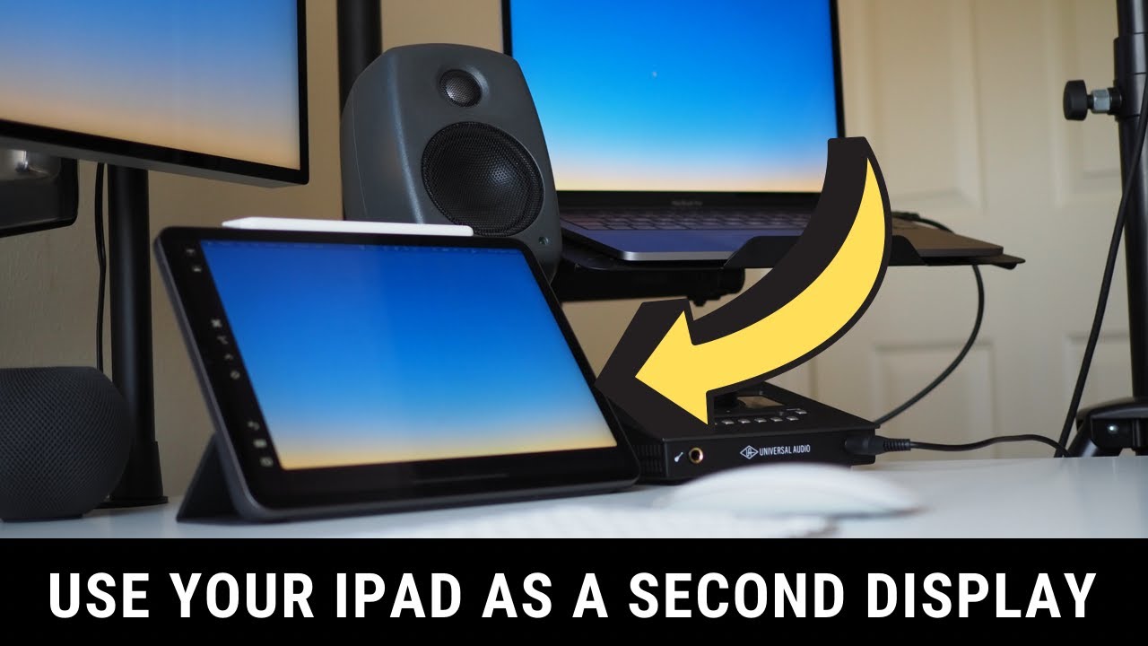 How to use iPad as a Second Monitor [SideCar]