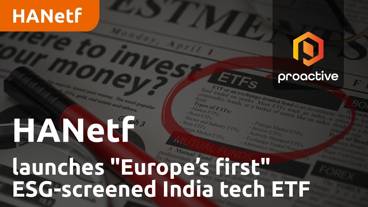 HANetf launches "Europe’s first" ESG-screened India tech ETF