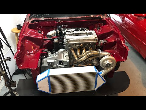 Designing 1000HP Intercooler Setup For My Turbo Integra!