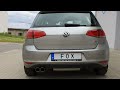 Video: Fox Edelstahl Komplettanlage ab Kat VW Golf 7 1.4 TSI 2.0 TDI inkl. GTD