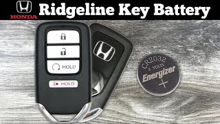 2017 - 2020 Honda Ridgeline Key Fob Battery Replacement - Change Replace Ridgeline Remote Batteries