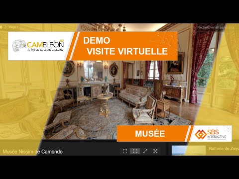 Demonstração CAMELEON360: visite um museu em 360°