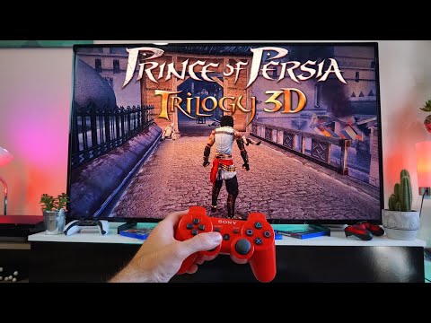 Testing Prince Of Persia Trilogy 3D On the PS3- POV Gameplay Test, Impression, Performance Test