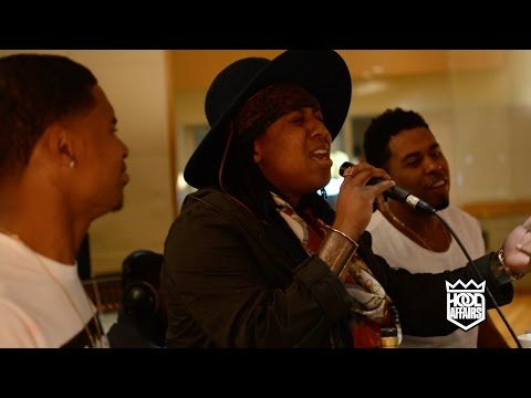 TRACY T WITH RYAN LESLIE, BOBBY V & INK (STUDIO SESSION)