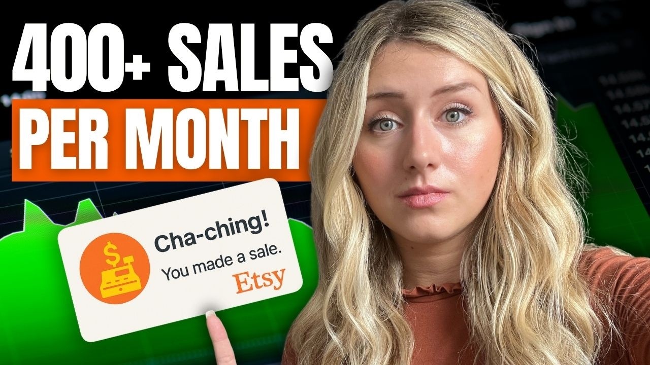 🔥 400+ Monthly Etsy Sales From THIS Product! (& full tutorial)