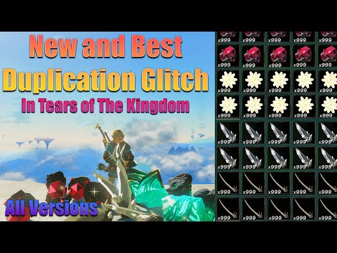 Best Item Duplication Glitch in Tears of the Kingdom (All versions)