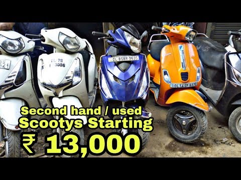 second hand scooty below 15000