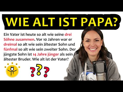 Mathe RÄTSEL Alter – Kannst du es lösen?