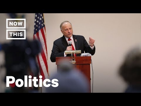Rep. Steve King Gets Confronted by a Constituent at Iowa Town Hall | NowThis