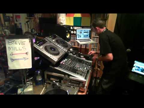 STEVE MILLS live on Jacks TV - DJ set, live, fullon acid techno
