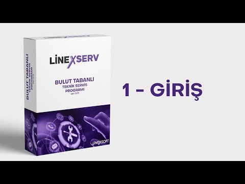 LinexServ teknik servis programı demo videosu