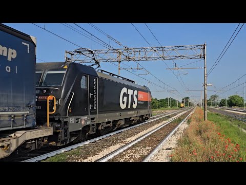 TCS 58018 Bari Lamasinata - Milano Smistamento (Incrocia ETR103!)