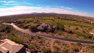 preview picture of video 'Aerial Tour of the home in McDowell Mountain Ranch - 10651 E. Palm Ridge Drive'