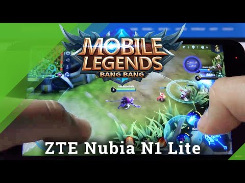 Mobile Legends on ZTE Nubia N1 Lite – Checkup Gameplay
