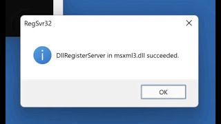 How to Register DLL Files in Windows 11/10?
