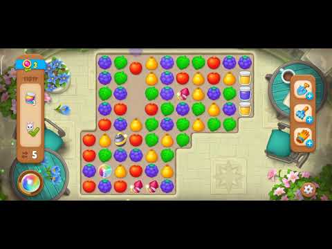 Gardenscapes level 11019 Normal level